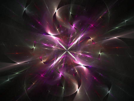 Opaque swirls obscure the colorful details that lurk behind.の写真素材