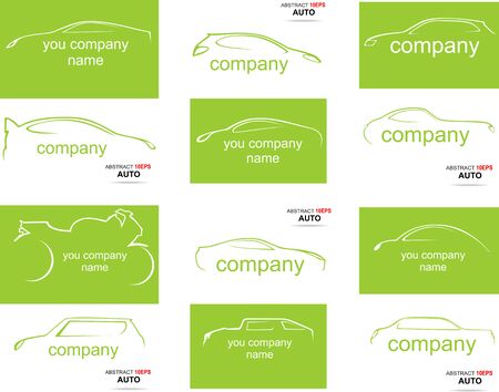 abstract autoのイラスト素材