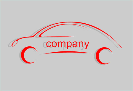 abstract autoのイラスト素材