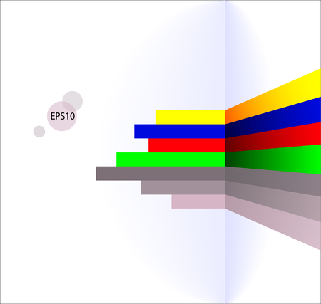 Colored arrows vectorのイラスト素材