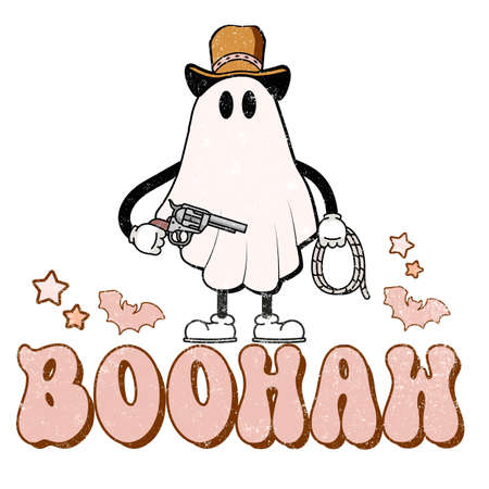 Spooky Halloween clipart, witchy spooky season elementの写真素材