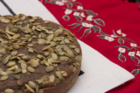 the baked breadの写真素材