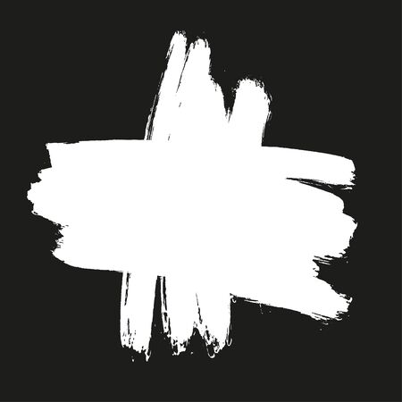 Brush stroke banner.のイラスト素材