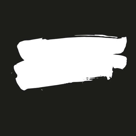 Hand painted vector brush stroke banner.のイラスト素材