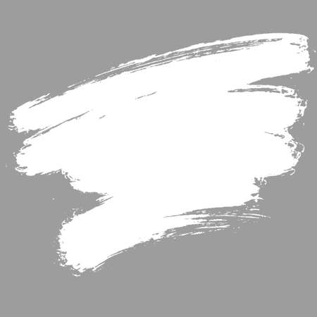 Hand painted vector brush stroke banner.のイラスト素材