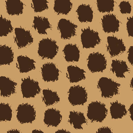 Seamless vector pattern with brush strokes.のイラスト素材
