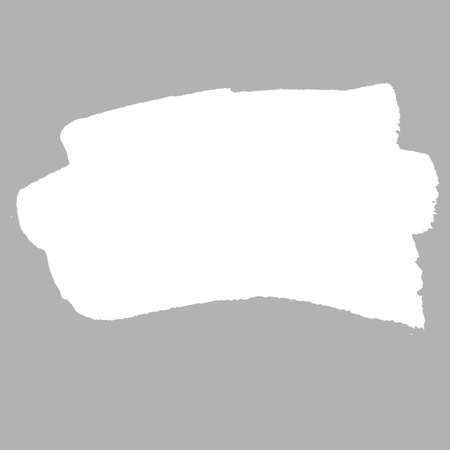 Hand painted vector brush stroke banner.のイラスト素材