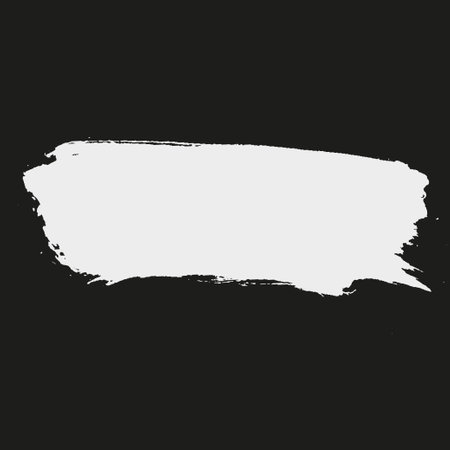 Hand painted vector brush stroke banners.のイラスト素材