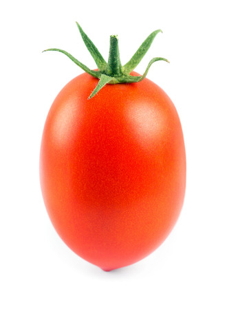 Fresh tomato on white background の写真素材