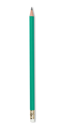 Simple pencil on white backgroundの写真素材
