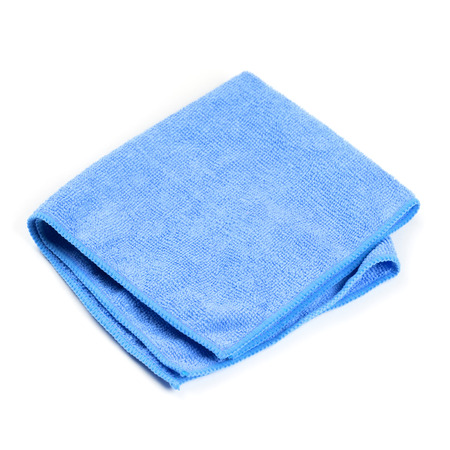 Cleaning rag on white backgroundの写真素材