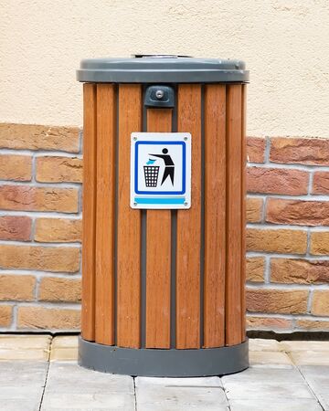 trash canの写真素材
