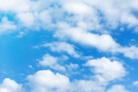 Blue sky with cloudsの写真素材