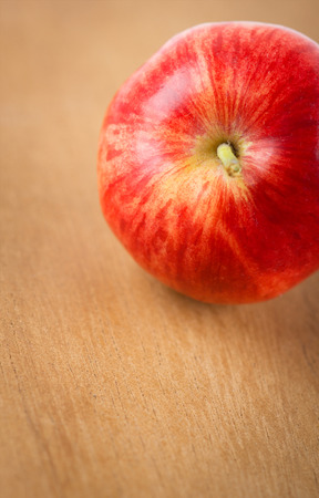 Fresh red apple closeup backgroundの写真素材
