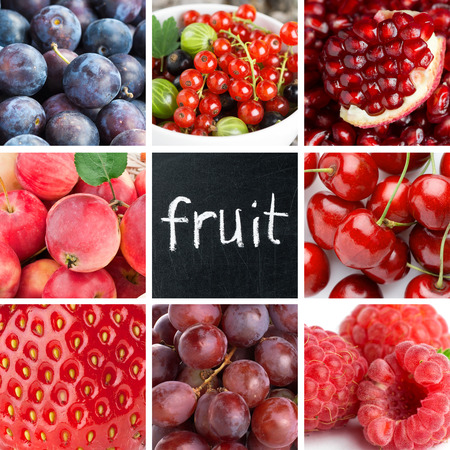 Fresh color fruits background. Food conceptの写真素材