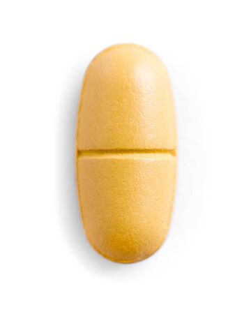 Pill on white backgroundの写真素材