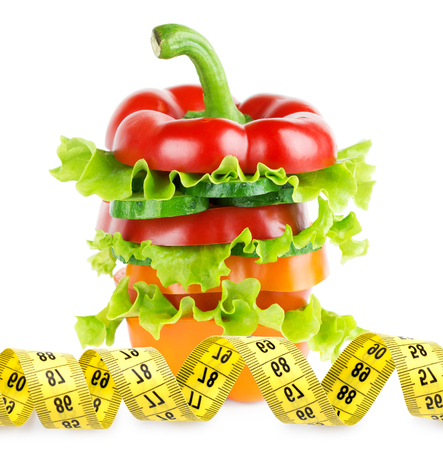 Fresh vegetable. Fresh food. Diet conceptの写真素材