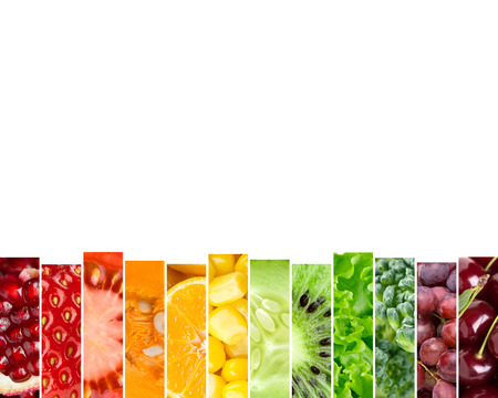 Fresh fruits and vegetables. Food concept. Fresh foodの写真素材