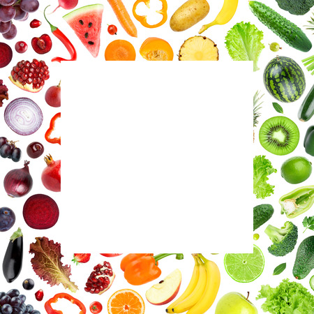Fruits and vegetables. Food conceptの写真素材