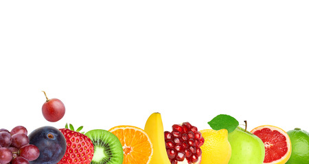 Mixed fruits. Fresh food. Conceptの写真素材