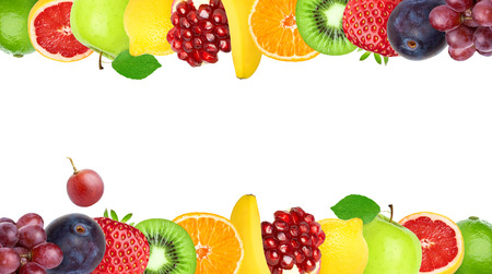 Mixed fruits. Fresh food. Conceptの写真素材