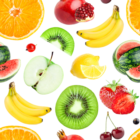 Fruits seamless patternの写真素材