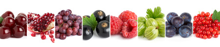Fruits. Mixed berries. Fresh food. Conceptの写真素材