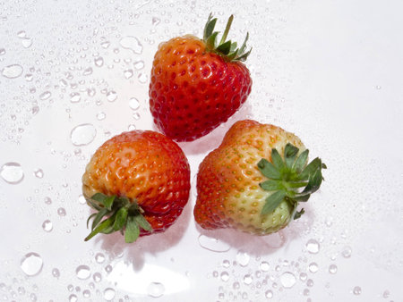 strawberriesの写真素材
