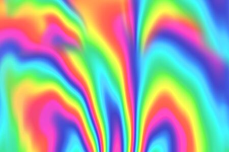 Abstract rainbow background in glitch style. Colorful texture in tie dye style.
