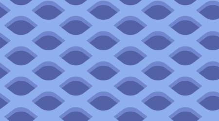 Vector seamless abstract pattern with metallic mesh. retro seamless pattern. Vector texture in retro style.のイラスト素材