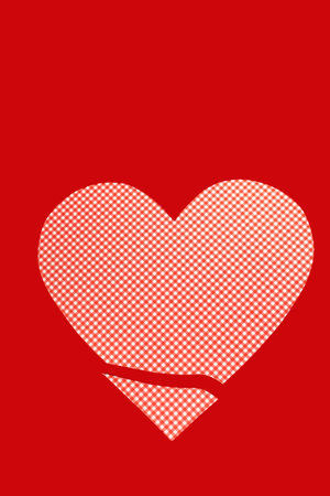 Valentine's day  gifts and decorations. Flat layの写真素材