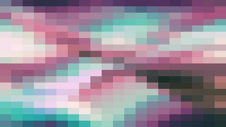 abstract pixel block moving seamless loop background animation 36New quality universal motion...
