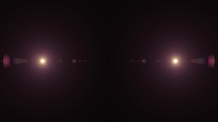 2 stars flash lights optical lens flares shiny illustration art background new quality natural lighting lamp rays effect colorful bright imageの写真素材