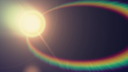 flash lights optical lens flares shiny illustration art background new natural lighting lamp rays effect colorful bright stock imageの写真素材