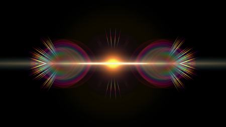 flash lights optical lens flares shiny illustration art background new natural lighting lamp rays...