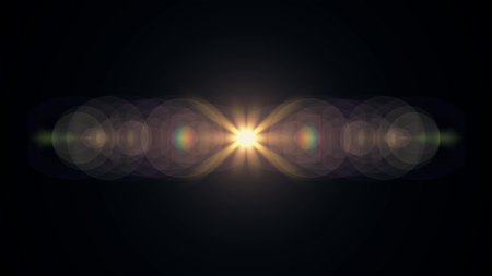 flash lights optical lens flares shiny illustration art background new natural lighting lamp rays...