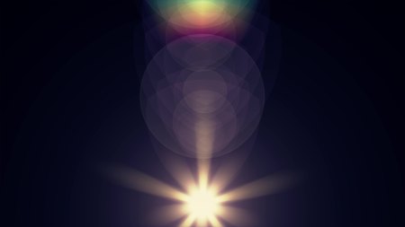 lights optical lens flares shiny bokeh illustration art background new natural lighting lamp rays effect colorful bright stock imageの写真素材