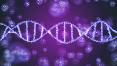 DNA spiral molecule illustration background new beautiful natural health cool nice stock imageの写真素材
