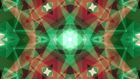 abstract symmetrical poligon shape net cloud illustration background new quality technology colorful stock imageの写真素材