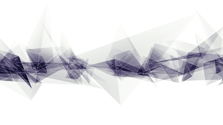 abstract symmetrical poligon shape net cloud illustration background new quality technology colorful...