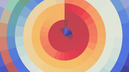 abstract colorful circle pixel block background illustration New quality universal technological colorful joyful dance musicの写真素材