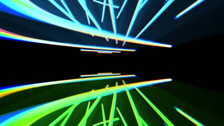 abstract neon lights illustration background new quality techno style colorful cool nice beautifulstock imageの写真素材