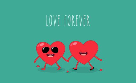 Set with funny yellow envelope. Hand drawn vector illustration.のイラスト素材