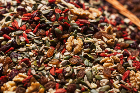 Dried fruitsの写真素材