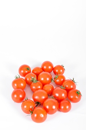 Fresh, tasty, beautiful vegetables organic tomatoの写真素材