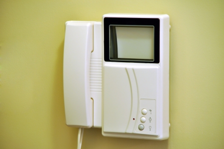 Video Intercom in the entry of a house