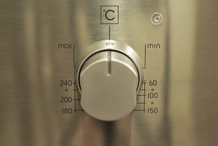 There are four buttons on the control panelの写真素材