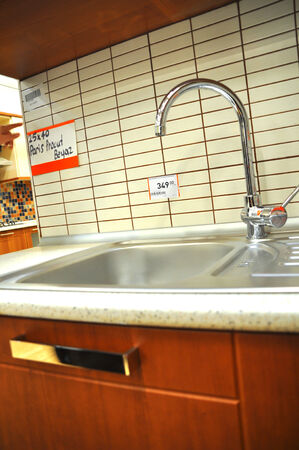 Istanbul Kartal, home improvement store, kitchen supplies sectionのeditorial素材