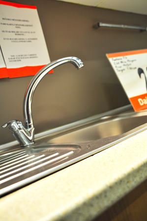 Home improvement store, kitchen supplies sectionの写真素材