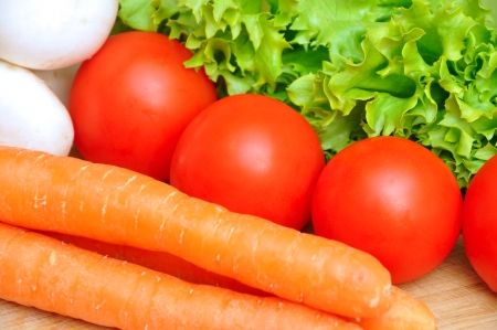 Fresh, tasty, beautiful vegetables  Organic foodの写真素材